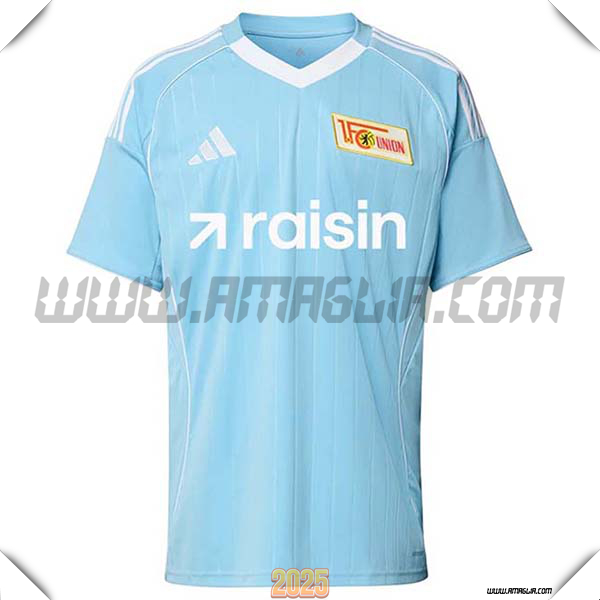 Nuovo Maglia da Union Berlin Terzo Blu Chiaro 2025 2026