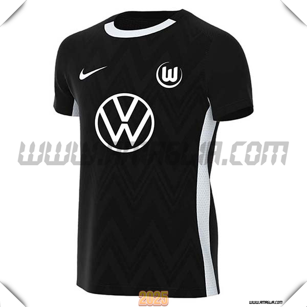 Nuovo Maglia da VfL Wolfsburg Terzo Nero 2025 2026