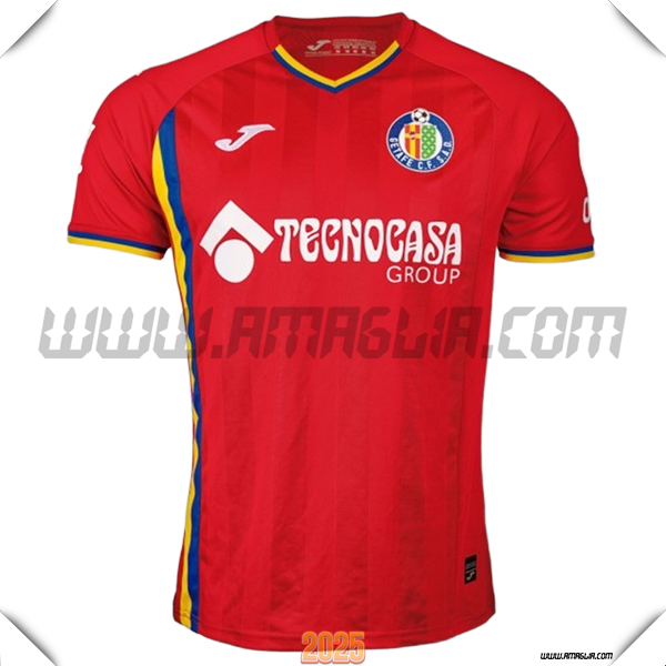 Nuovo Maglia da Getafe CF Seconda Rosso 2025 2026