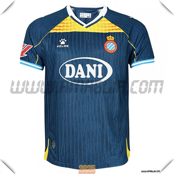 Nuovo Maglia da RCD Espanyol Terzo Blu Marino 2025 2026