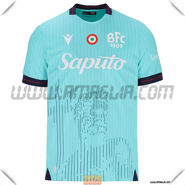 Nuovo Maglia da Bologna Terzo Verde Menthe 2025 2026