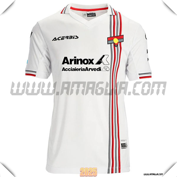 Nuovo Maglia da US Cremonese Seconda Bianco 2025 2026