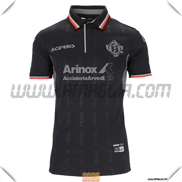 Nuovo Maglia da US Cremonese Terzo Nero 2025 2026
