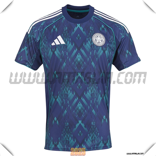 Nuovo Maglia da Leicester City Seconda Blu Marino 2025 2026