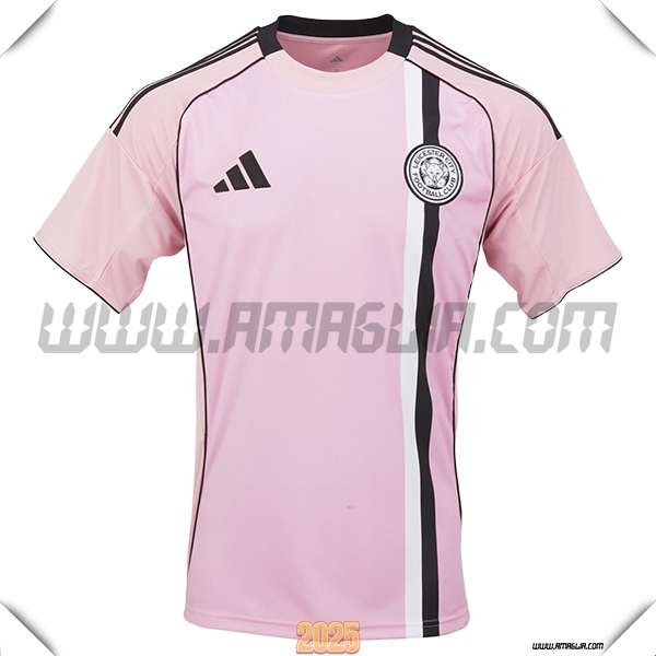 Nuovo Maglia da Leicester City Terzo Rosa 2025 2026