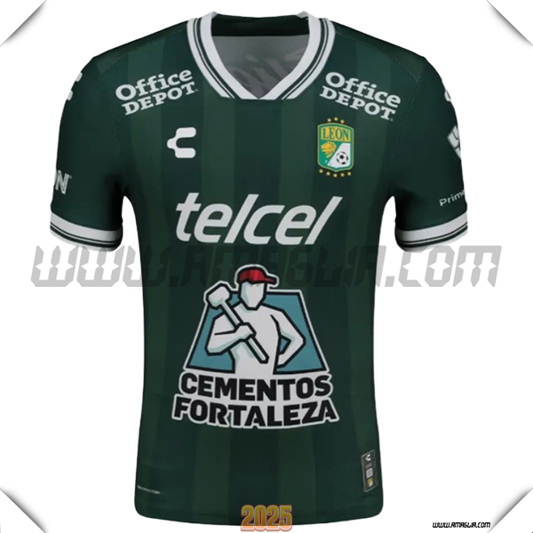 Nuovo Maglia da FC Leon Prima Verde 2025 2026
