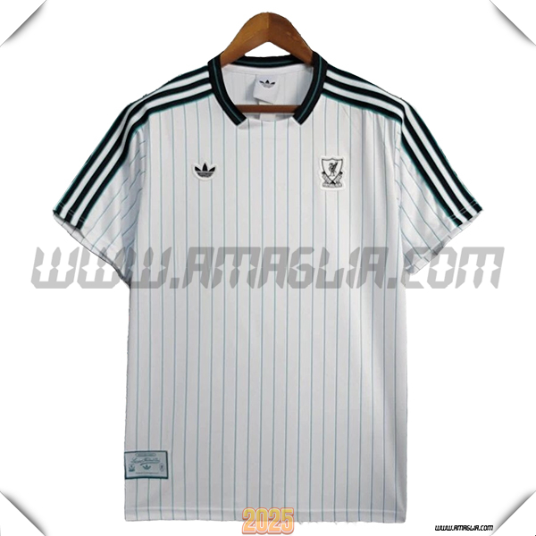 Maglia Calcio FC Liverpool Edizione Speciale Bianco 2025 2026