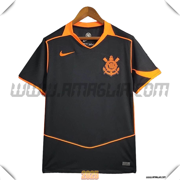 Terzo Maglia Calcio Corinthians 2025 2026 Nero