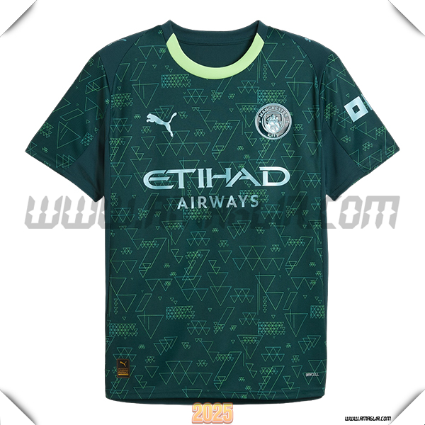 Nuovo Maglia da Manchester City EA SPORTS Edition Verde 2025 2026