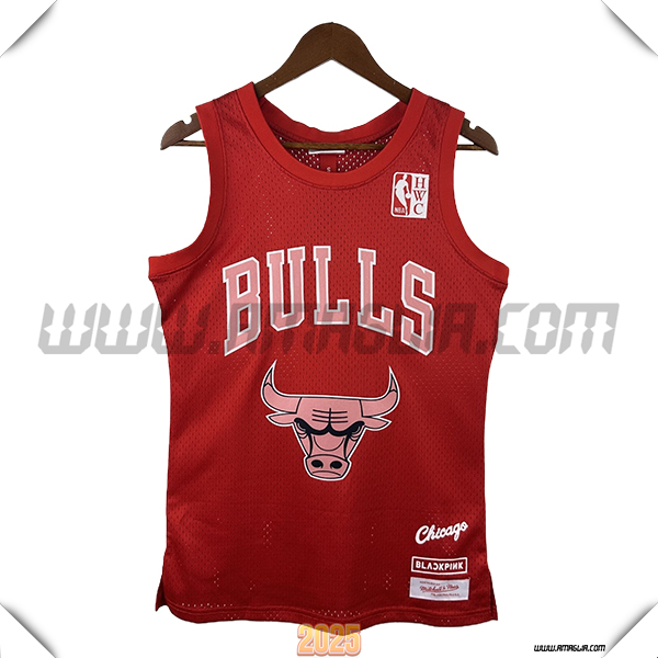 Maglia Chicago Bulls (BLACKPINK #16) 2025/26 Rosso