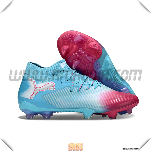 PUMA Scarpe Da Calcio FUTURE 8 ULTIMATE FG/AG Blu/Rosa -02