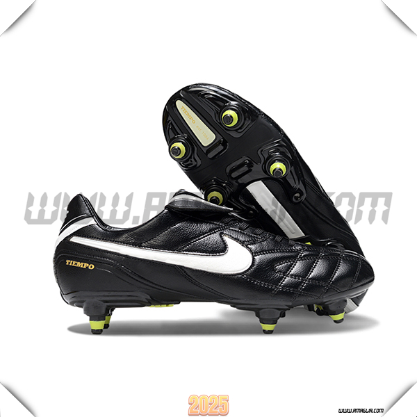 Nike Scarpe Da Calcio Tiempo Legend V Elite LUXE SG Nero/Bianco