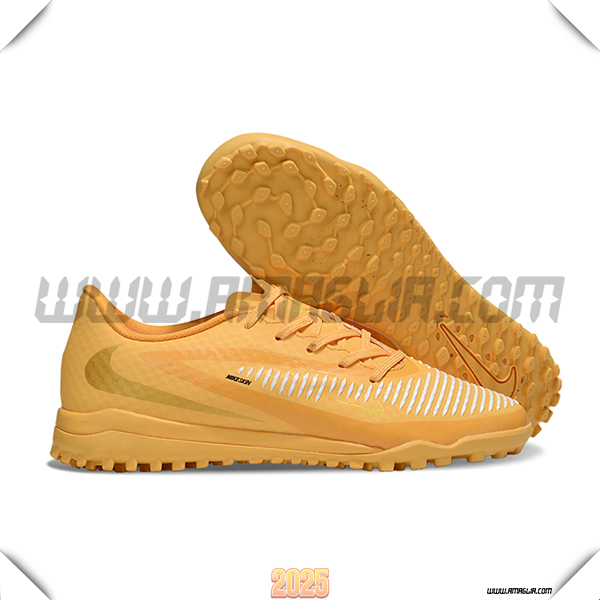 Nike Scarpe Da Calcio Phantom 6 Low Academy "Erling Haaland" Arancia/Nero