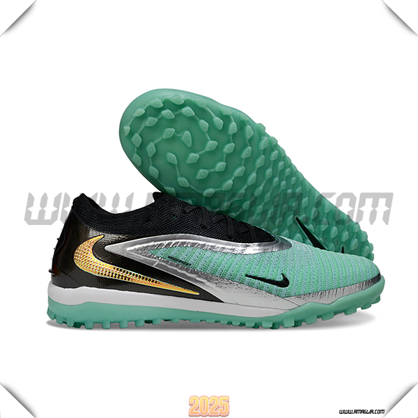 Nike Scarpe Da Calcio Phantom GX III Elite TF Nero/Verde/Grigio