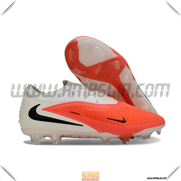 Nike Scarpe Da Calcio Phantom GX III Elite FG Beige/Arancia/Nero