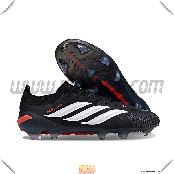Adidas Scarpe Da Calcio 26 Predator Elite FG Nero/Grigio/Arancia