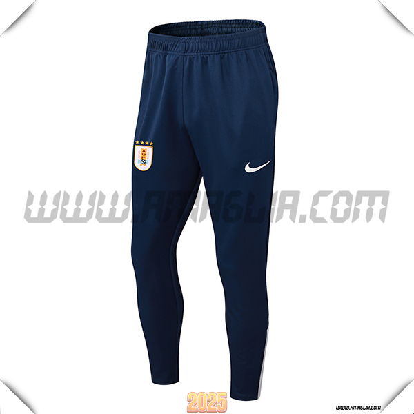 Pantaloni Allenamento Uruguay Blu Reale 2025 2026
