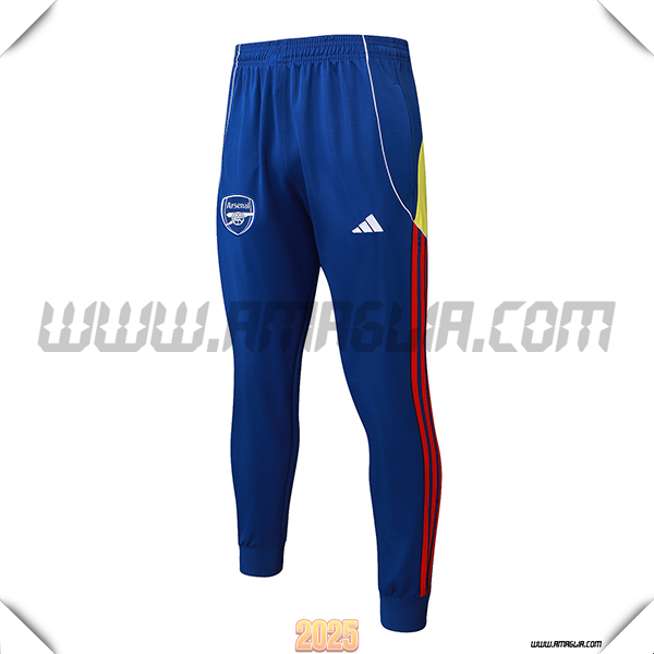 Pantaloni Allenamento Arsenal Blu/Giallo 2025 2026
