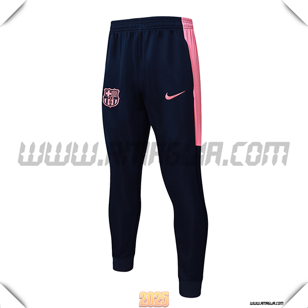Pantaloni Allenamento FC Barcellona Blu/Rosa 2025 2026