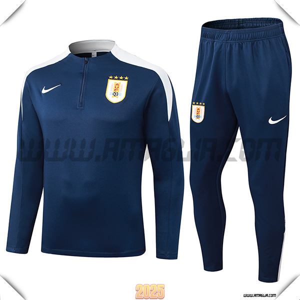 Tuta Calcio Uruguay Blu Reale 2025 2026