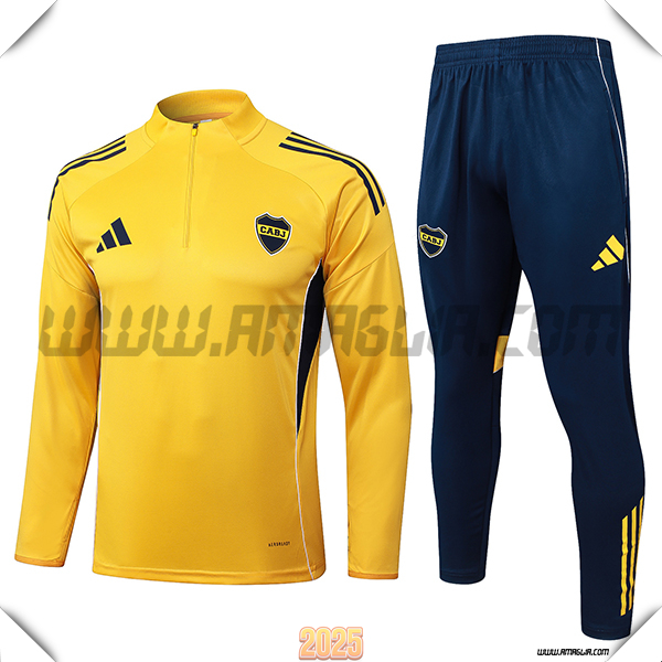 Tuta Calcio Boca Juniors Giallo/Blu 2025 2026