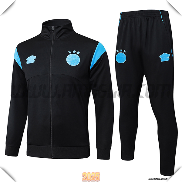 Tuta Calcio Giacca Gremio Nero/Blu 2025 2026