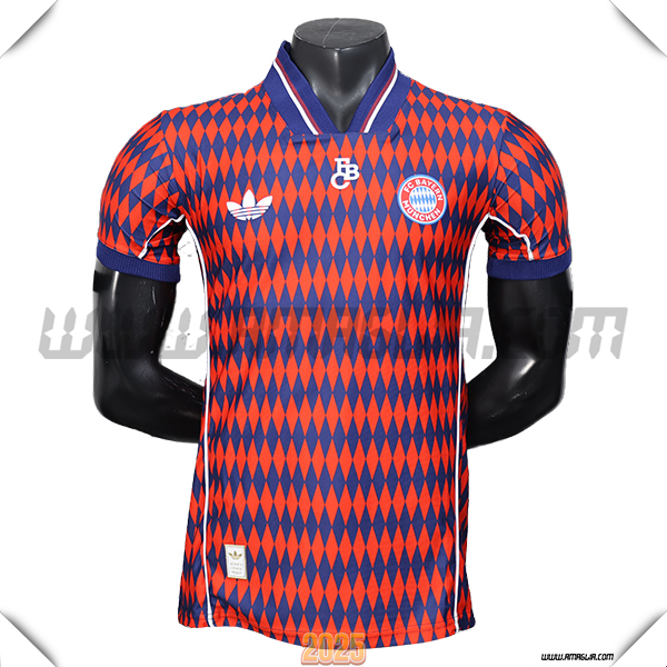 Maglia Calcio Bayern Monaco Edizione Speciale Rosso 2025 2026