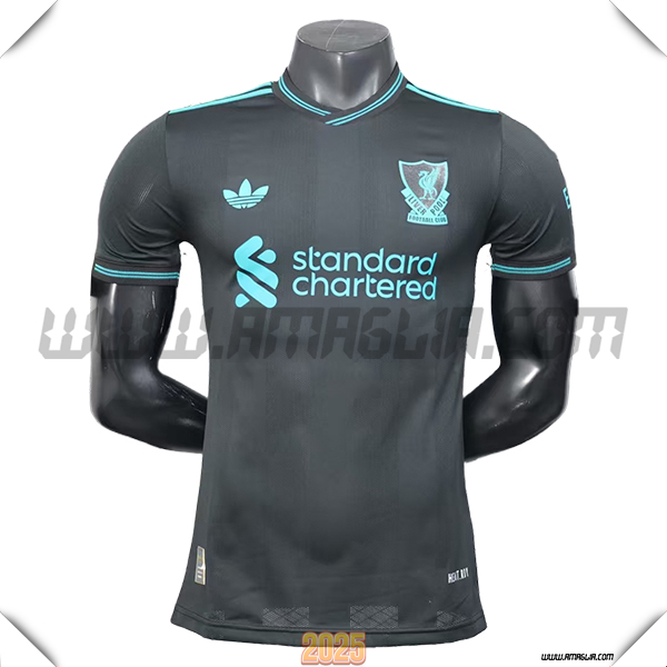 Maglia Calcio FC Liverpool Edizione Speciale Nero 2025 2026