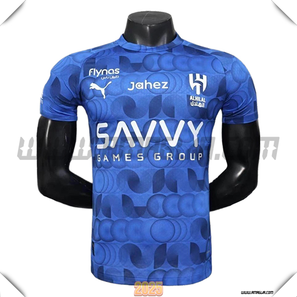 T Shirt Allenamento Al-Hilal Blu 2025 2026