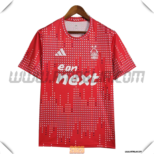 T Shirt Allenamento Nottingham Forest Rosso 2025 2026