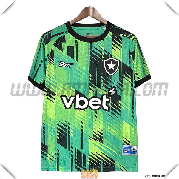 T Shirt Allenamento Botafogo Verde/Nero 2025 2026