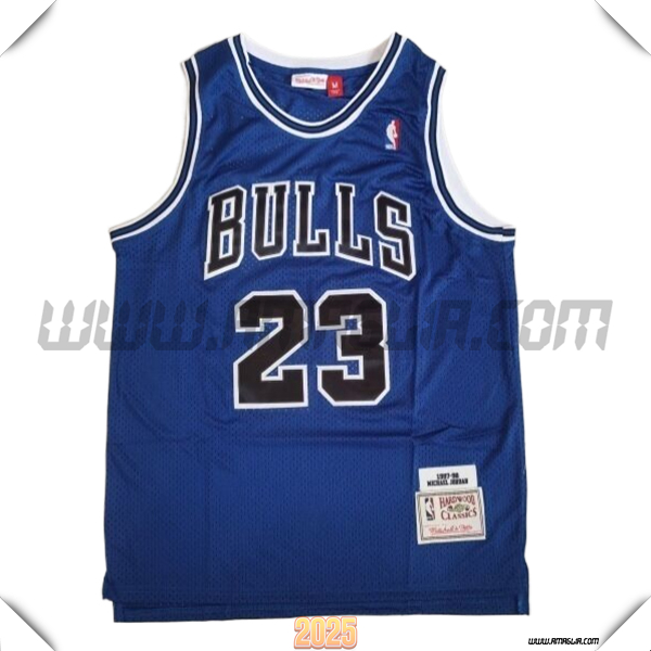 Maglia Chicago Bulls (JORDAN #23) 2025/26 Blu/Nero
