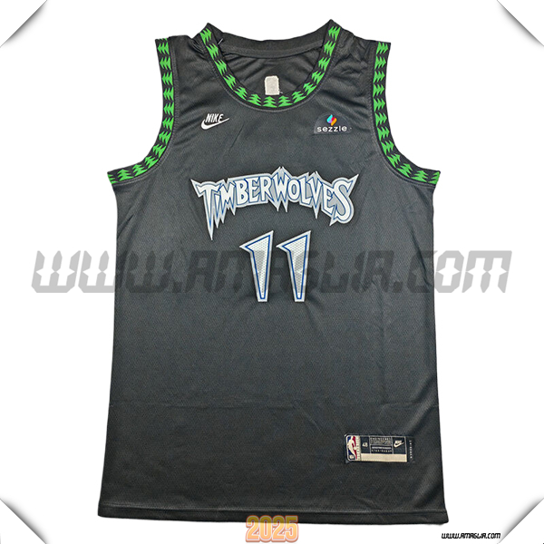 Maglia Minnesota Timberwolves (REID #11) 2025/26 Nero/Verde