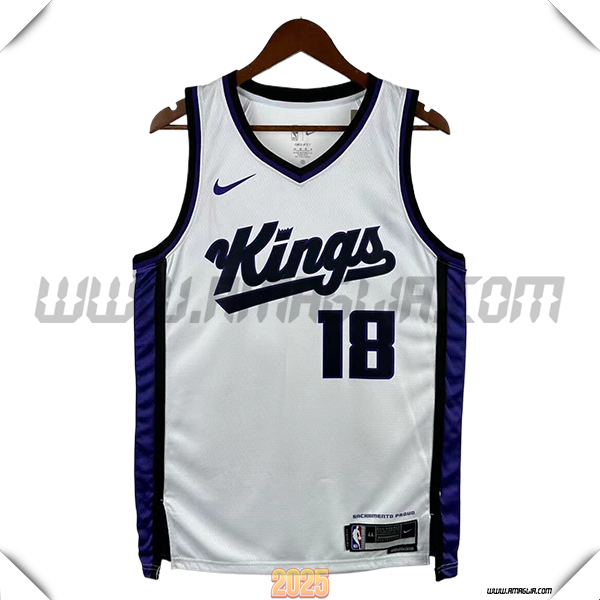 Maglia Sacramento Kings (WESTBROOK #18) 2025/26 Bianco/viola/Nero