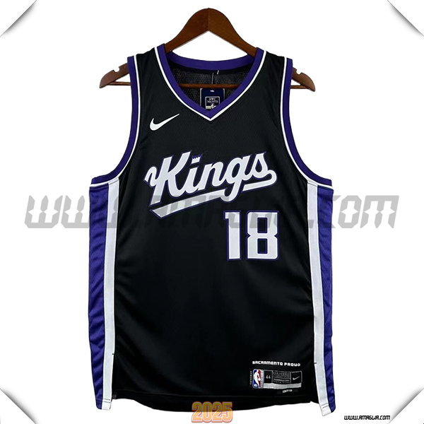 Maglia Sacramento Kings (WESTBROOK #18) 2025/26 Nero/Bianco/viola