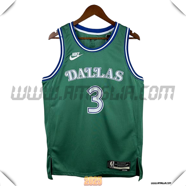 Maglia Dallas Mavericks (DAVIS #3) 2025/26 Verde