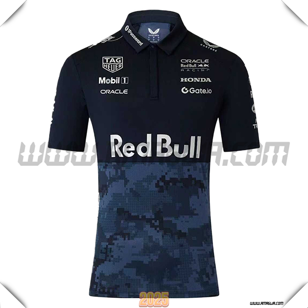 Polo F1 RedBull Racing Team Nero/Blu 2025