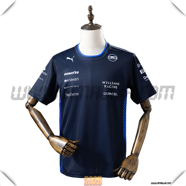 Maglietta Williams Team Blu Reale 2025