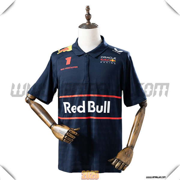 Polo F1 Scuderia Ferrari Team Blu Scuro 2025