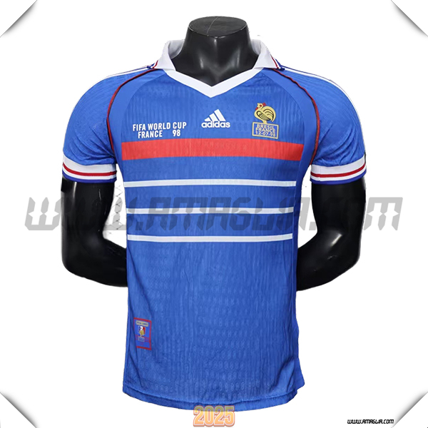 Prima Maglia da France Retro 1998/1999 Blu
