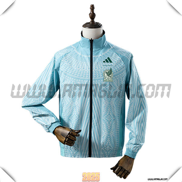 Giacca A Vento Messico Azzurro 2025 2026