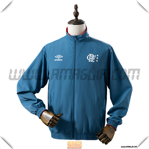 Giacca A Vento Flamengo Blu 2025 2026