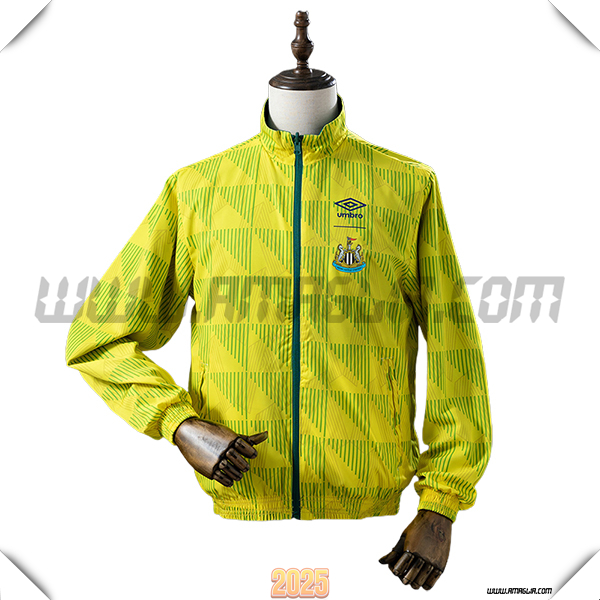 Giacca A Vento Newcastle United Giallo/Verde 2025 2026
