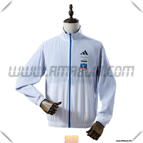 Giacca A Vento Colo-Colo Bianco 2025 2026