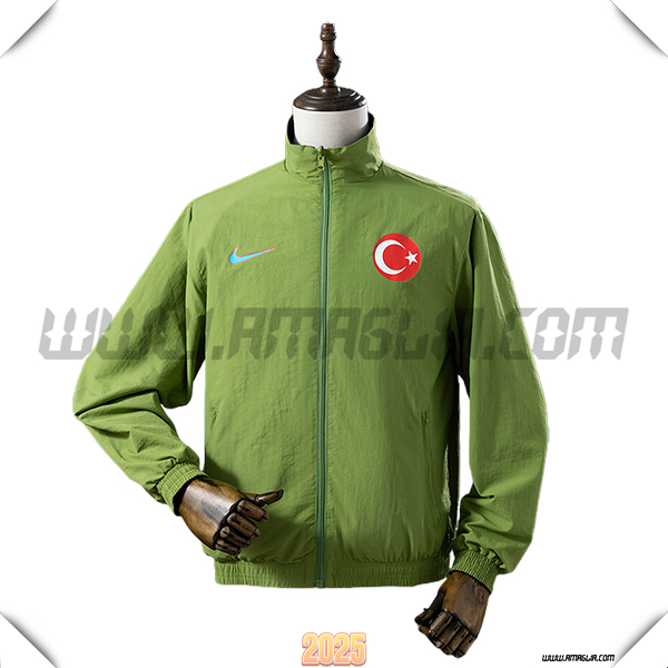 Giacca A Vento Turco Verde 2025 2026