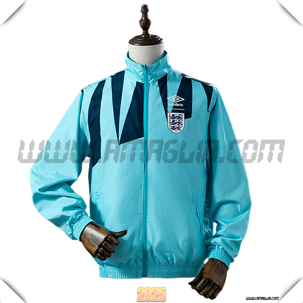 Giacca A Vento Inghilterra Blu 2025 2026