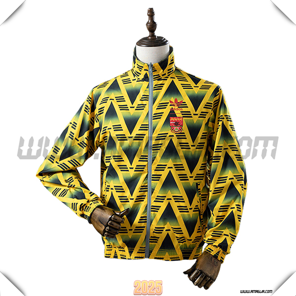 Giacca A Vento Arsenal Giallo 2025 2026