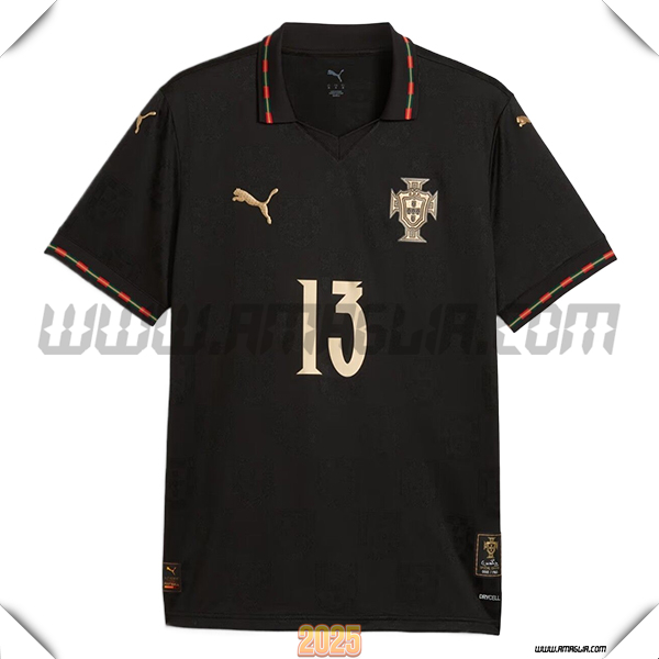 Maglia Squadra Portugal Edizione Speciale Nero 2025 2026