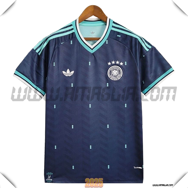 Seconda Maglia Squadra Allemagne 2026/2027 Blu Marino