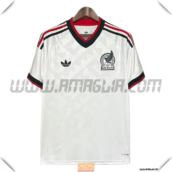 Seconda Maglia Squadra Mexique 2026/2027 Bianco